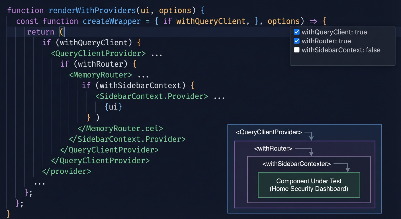 Frontend Test Providers